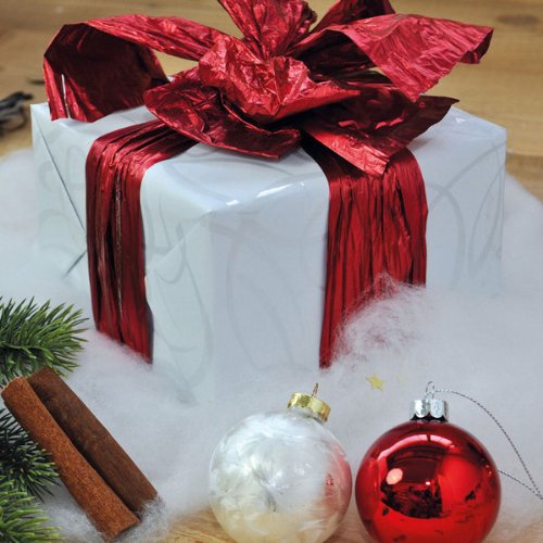 Crash Folie rot 100mm breit 50m auf Rolle - 2