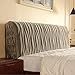 Produktbild DIHH Bed Head Cover Upgraded Headboard Staubschutz Retractable Washable Bedroom Bettdecke Staubschutzhülle Für Eine Vielzahl Von Bettköpfen,Grey-180 * 58
