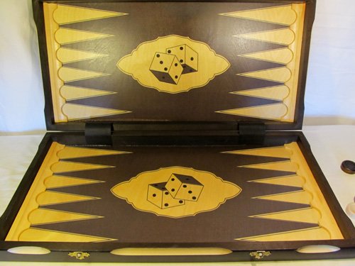 Chessebook - Ajedrez + Damas + Backgammon Tablero de 52 x 52 cm - Imagen 7