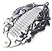 Banana Clips Hair Banana Clip Barrette Hair Accessories Retro Vintage Black Flower