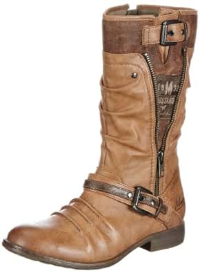 Mustang Stiefel, bottes & bottines femme Marron Braun (cognac 307