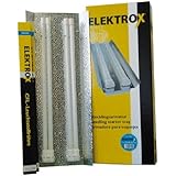 Elektrox Stecklingsarmatur für 2x 55 W, inkl. 2x CFL-Leuchtstoffröhre Elektrox Grow