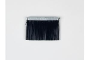 Ratioparts 122-901 Wheel Brush Set for Husqvarna Robotic Lawnmower (Large) 6 Pieces, Black