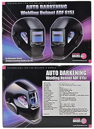 ABICOR BINZEL AUTO DARKENING WELDING HELMET