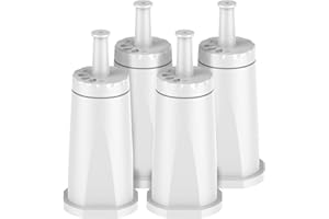 GLACIER FRESH (4 pezzi) Filtro acqua compatibile con Sage® Macchina da caffè Barista Express Pro Oracle Touch, ricambio per filtro dell'acqua Sage® per macchine da caffè automatiche