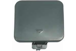 iSpchen Tapa del Parachoques delantero, 51117111787, Tapa de La Tapa del Gancho de Remolque del Parachoques delantero Tapa del Ojo de Remolque Para B-M-W E60 Negro