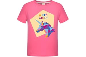 OAIXIUR Adley Merch Cotton T-Shirts for Girls Aged 3-13 Years