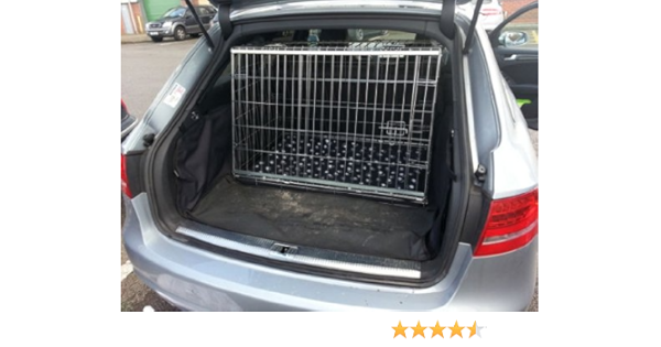 audi dog crate