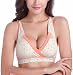KOOYOL Women's Cotton Maternity Nursing Sleep Bra (XL/XXL, White)