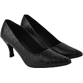 Shoetopia Women Pull On Pump Heels