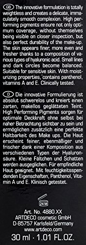 Artdeco Make-Up femme/woman, High Definition Foundation Nummer 11 Medium honey beige, 1er Pack (1 x 30 ml) - 2