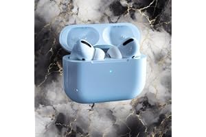 A10 Wireless Earbuds with Bluetooth 5.1, CVC8.0 Noise Reduction, 10m Range, Waterproof, Charging Case with Phone Stand