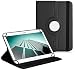 Produktbild Premium Universal-Hülle für Tablet-PC Ninetec Platinum 10 G2 10 ZOLL mit DREHFUNKTION und HALTER / STÄNDER-FUNKTION Schutz-Case Flip-Tasche Cover Schwarz