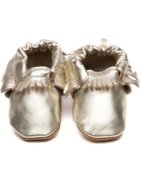 Mokassins Baby Schuhe Gold 6–12Monate