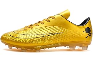 WOWEI Chaussures de Football Homme Crampons Foot Garçon Professionnel Spike Athlétisme Entrainement Chaussures Crampons Football de Sport Adolescents