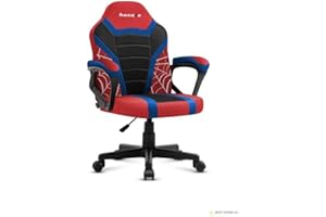 ‎HUZARO huzaro Ranger 1.0 Gaming Stuhl für Kinder Bürostuhl Gamer Chair Schreibtischstuhl ergonomisches modernes Design Armlehnen Sitzhöhenverstellung Gummiräder Spinne