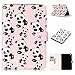 Produktbild iPad Mini 4 Hülle,iPad Mini 4 Leder Tasche Niedlich Panda Muster,Leweiany iPad Mini 4 Schutzhülle Etui Bunt PU Ledertasche Flip Wallet Case Folding Cover Luxus Premium Lederhülle Brieftasche Portemonnaie-Sti im Bookstyle Ständer Kartenfach Magnetverschluss Lederhülle Rückseite Abdeckung Leichtgewicht Anti-Kratzer Schutzhülle Etui Schale für Apple iPad Mini 4