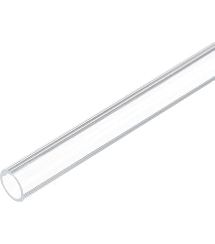 3 Stück Klare Kunststoffrohre – 4x5 Mm, 150 Mm Lang, Aus Polycarbonat Für DIY & Beleuchtung