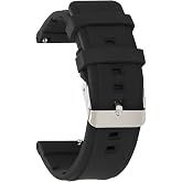 18mm-20mm-22mm-24mm Watch Compatible Perforated Sports Silicone Watch Cord Strap M02