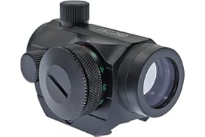 X- BOW FMA ENGINEERING X-Bow FMA RD22 - Red Dot Visier für 22mm Schiene Leuchtpunktvisier Rotpunktvisier mit Tactical Absehen 5-stufig Rot Grün für Jagd Softair Pistole und Armbrust