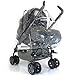 Rain Cover For SILVER CROSS 3D PRAMETTE Stroller Pram WEATHER SHIELD Fits all Models Rouge, Ebony, Pistachio, Oxford Grey, Blazer Blue, Charcoal