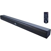 Maxword SLC-160BT Optik &Ccedil;ıkışlı 2.0 Kanal Bluetooth Soundbar TV Ses Sistemi, 160W, 79x8x6 cm, Siyah