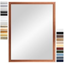 Specchio Da Parete PrimeLuxe 45x110cm - Cornice In Legno MDF, Made In Germany, Per Bagno/Corridoio - Foto 2