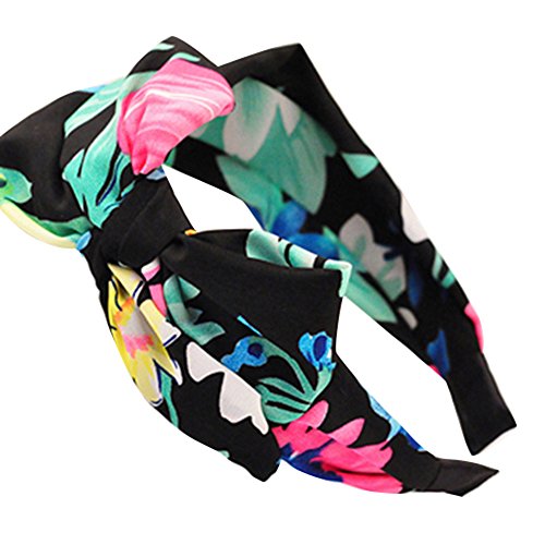 Sanwood® Lady Girl Cute Sweet Big Bowknot Ribbon Hair Accessories Bow Headband (2)