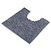Produktbild Leefrei Anti-Rutsch-Beschichtung WC-Vorleger /Badvorleger /Badematte (50x50cm, Grau)
