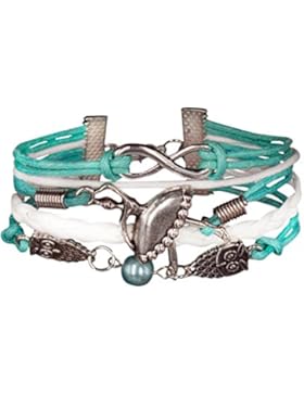 Armband Unendlichkeit unendliche Karma brasilianische Tänzerin blauen Himmel