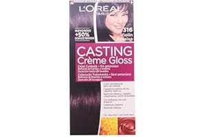 L'Oreal Paris Casting Crème Gloss Coloración Sin Amoniaco, Tono: 316 Violéin, El embalaje puede variar