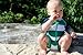 Snapper Rock UV-Protective Baby Boy's Short-Sleeve Swimwear/Sunsuit Kelly Green/Navy Blue/White 6-12 Months