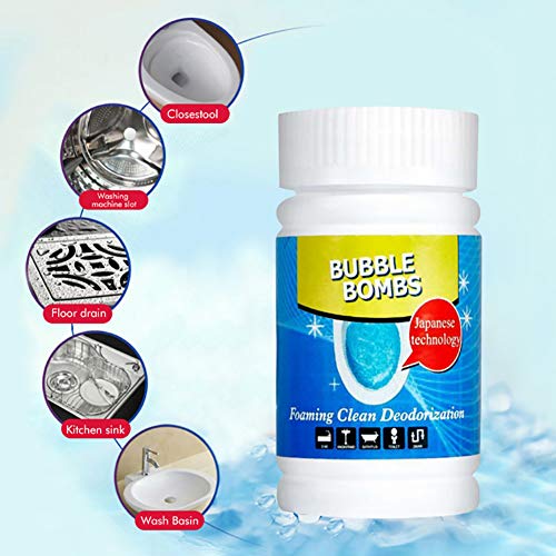 Preisvergleich Produktbild Yamer Multifunktions-Aktivsauerstoff-Partikel Magic Foam Cleaner -Boom Wash Leistungsstarker Toilettenreiniger Blasenentfernungspulver Radiergummi Entfernen von Flecken Kalkablagerungen