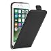 Produktbild iPhone 7 Hülle, iPhone 8 Hülle von Caseflex [Echt Leder] Leichtgewichtige & Schlanke Klapp Hülle [Magnetverschluss] – Passgenau für das iPhone 7 (2016) & iPhone 8 (2017)
