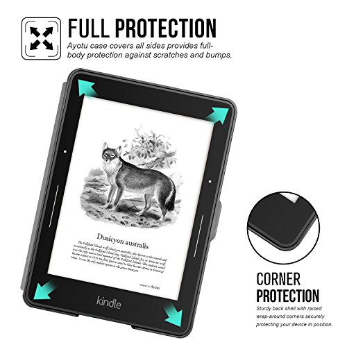 Ayotu Kindle Voyage H¨¹lle–Case Cover Mit Auto Sleep/Wake Funktion nur geeignet f¨¹r Amazon Kindle Voyage ( 6 „Zoll 2014)-029 - 5