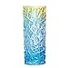 Produktbild joyousac Crystal Vase Flower Glas Vase Deko Mittelpunkt für Home oder Hochzeit... blau