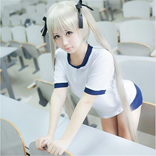 LanTing Cosplay Wig Yosuga no Sora Blonde Long Wigs Styled Frauen Cosplay Party Fashion Anime Human Costume Full wigs Synthetic Haar Heat Resistant Fiber