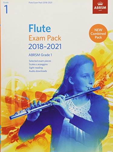 Flute Exam Pack 2018-2021, ABRSM Grade 1: Selected from the 2018-2021 syllabus. Score & Part, Audio