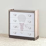 Mitwachsendes Komplett Babyzimmer Cute Bear mit 3 türigem Kl. von 0 bis 12 Jahren - 2