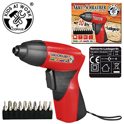 Preisvergleich Produktbild Kids at Work Akkuschrauber Litium Batterie