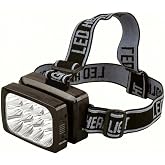 UcuzlukEvi Şarjlı Dayanıklı 12 Ledli Led Kafa Lambası - Kafa Feneri Tepe Işık