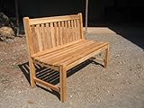 Teak Gartenbank Picadelly Teak Gartenbank Picadelly 120cm ohne Armlehne A Grade NEU