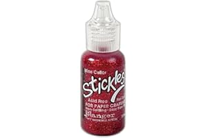 RANGER INDUSTRIES Wine Cellar Stickles Glitter Glue, Red
