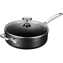 Le Creuset Toughened Nonstick PRO 4 Qt. Shallow Casserole W/ Glass Lid
