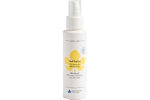 Biofficina Toscana Gel da barba, 100 ml – Schiuma da barba gel per una rasatura morbida e senza irritazioni – Formula delicata con elicriso bio dell'Isola d'Elba, malva e ortica