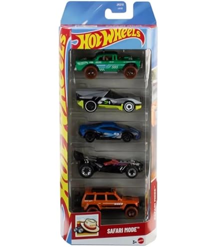 Hot Wheels Car 2026 Street Beasts Pack of 5 (Arachnorod, Draggin