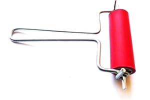 EMI Craft Rouleau pour linogravure avec poignée métallique Largeur 60 mm pour Les Loisirs Créatifs, Artistiques et l’Impression