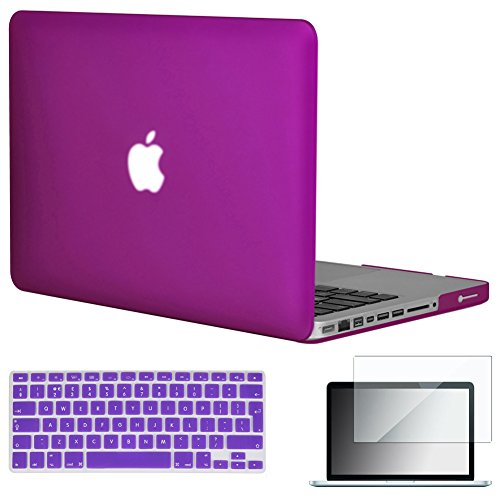 Topideal 3  in 1  Matte Hard Shell H  lle Case Cover 15  Zoll MacBook Pro 39 1  cm  Modell  A1286    Tastatur Cover   Displayschutzfolie