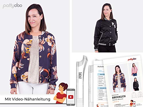 Preisvergleich Produktbild pattydoo Schnittmuster Blouson 'Brooklyn'