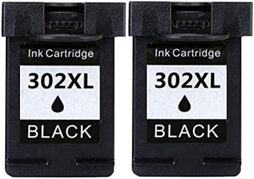 Jalee 2 Black Remanufactured For HP 302 XL 302XL Ink Cartridges Compatible For HP DeskJet 1110 1115 2130 2132 2133 2134 2135 3630 3632 3633 3634 3636 3637 3638, HP OfficeJet 3830 3831 3832 3833 3834 3835 4650 4651 4652 4654 4655 4657 4658, HP Envy 4520 4521 4522 4523 4524 4525 4527 4528 e All-in-One